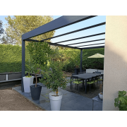 Structure Seule Pergola Adossée V3 6x5m