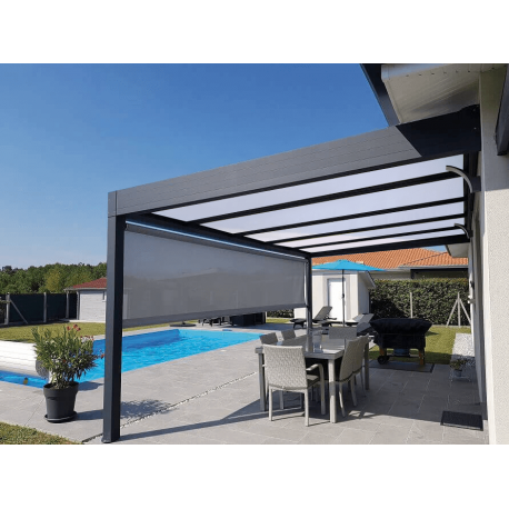 Pergola V3 Toit Polycarbonate 6x4m