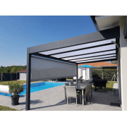 Pergola V3 Toit Polycarbonate 6x4m