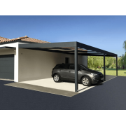 Structure Seule Carport V3 Adossé 7x5m