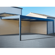 Structure Seule Carport V3 Adossé 6x5m