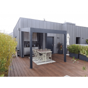 Pergola Auto-portée V3 Panneaux Sandwich 32mm 4x4m 