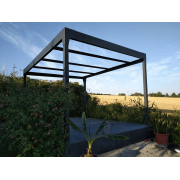 Structure Seule Pergola Aluminium Auto-portée V3 5x5m