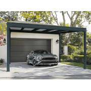 Carport Aluminium V3 Polycarbonate 32mm 6x6m