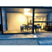 Store ZIP Tout Transparent Electrique