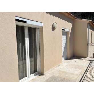 Volet roulant solaire gris anthracite 7016