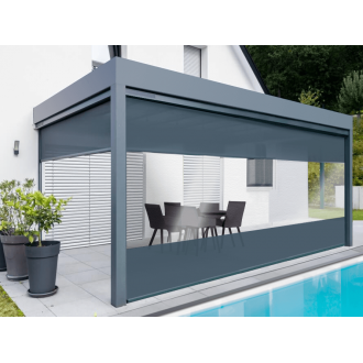 Store ZIP Solaire Cristal Panoramique 6m