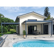 Pergola Retractable H4 avec Pergola H3 Toit Panneau Sandwich