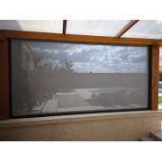 Store ZIP 3.27m Toile Dickson Silver M652