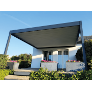 Pergola Rétractable Adossée 5m