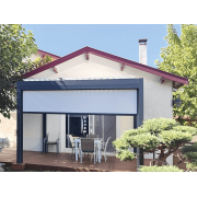 Pergola Bioclimatique avec Store ZIP Dickson