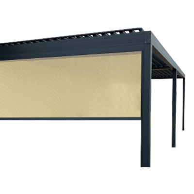 Store Rideau pour Pergola Sur Mesure