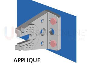 Façade (Pose en Applique Contre le Mur)