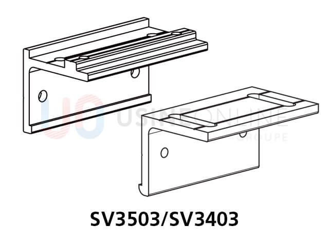 Pose avec Supports Réglables Universels SV3503 + SV3403