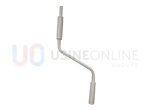 Manuel - Fourniture Manivelle Longueur 1.6 m, Coloris Assorti à l'Armature