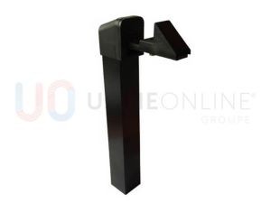 Avec Arrêtoir (non compatible avec portail motorisé)